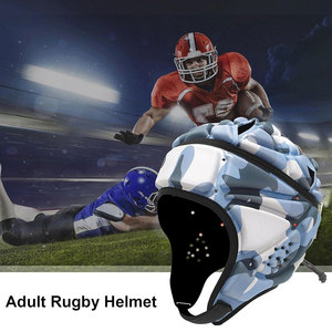 Casco de Fútbol Americano Ligero de Talla Grande, Doble Uso 7v7, Alta Resistencia a Impactos, Carcasa de Algodón y Poliéster, Ajustable y Suave - Product Image 6