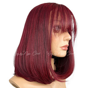 Vente en gros Remy Grade Virgin Silky Straight Wave Machine Double Trame pour Lace Vietnam Extensions de Cheveux Humains Toutes Les Couleurs - Product Image 5