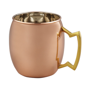 Meilleures ventes de mules de Moscou en cuivre massif pur Tasses artisanales Poignée en laiton doré martelé pour plusieurs usages - Product Image 3