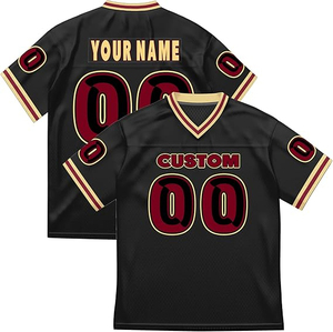 Camiseta de fútbol de malla deportiva personalizada con tejido transpirable de impresión por sublimación completa para fútbol y deportes al aire libre - Product Image 2