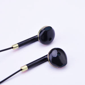 Auricular intrauditivo con pantalla digital LED, indicador de batería, negro + dorado, 025, función resistente al agua - Product Image 1