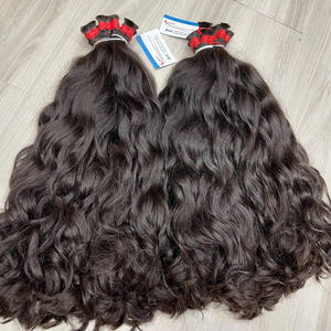 ผมต่อเป็นลอนธรรมชาติสีดำยาว26นิ้วสีธรรมชาติ - Product Image 3