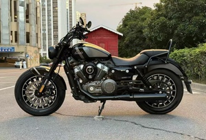 Puissante moto chopper rétro classique 250cc, vitesse maximale 140 km/h, cyclomoteur vintage sportif - Product Image 3