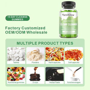 YanniGlow OEM ODM Жевательные витамины для 15-дневного детокса, поддержка пищеварения для взрослых, добавки для здоровья кишечника, жевательные конфеты - Product Image 5
