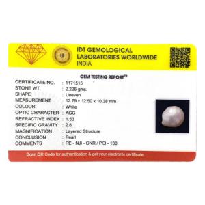 Perlas Keshi - Perlas Sueltas Naturales Barrocas Blancas y Rosas de 11.13 Quilates - Product Image 4
