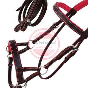 Bride de cheval personnalisée la plus vendue à vendre Bride de cheval en cuir - Product Image 2
