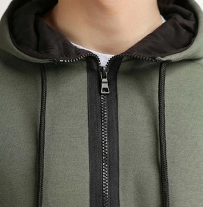 Sweat à capuche zippé pour homme au design unique, durable, streetwear professionnel, de haute qualité, 100% coton molletonné, sweat à capuche zippé intégral - Product Image 6