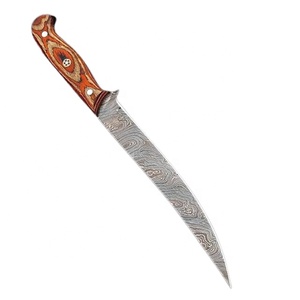 มีดเชฟเหล็กดามัสกัสทำมือคุณภาพสูงผลิตด้วยมือมีดสไตล์ญี่ปุ่น - Product Image 3