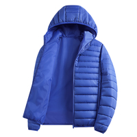 Dernier modèle de blouson d'aviateur à col montant veste en duvet personnalisée pour hommes manteau épais vêtements d'extérieur chauds pour l'hiver veste bouffante