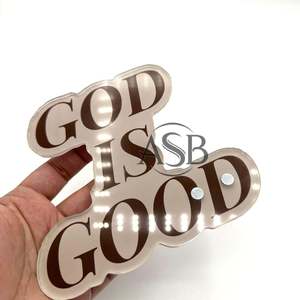 GOD IS BUEN diseño de pestañas acrílicas, herramienta de belleza personalizada al por mayor sostenible, servicio OEM disponible - Product Image 2