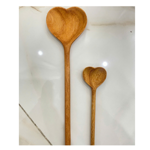 Durabilidad natural: cucharas de madera que duran toda la vida, el encanto de la artesanía, una armonía de tradición y funcionalidad - Product Image 3