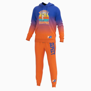 Vente en gros de survêtements à fermeture éclair personnalisés pour hommes 100% coton ensemble d'hiver décontracté et confortable de haute qualité avec logo de sublimation taille XL - Product Image 4