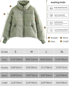 Chaqueta Acolchada Larga Entallada para Mujer, con Capucha, de Poliéster/Nailon Suave, Elegante, Impermeable, Reversible, con Cierre de Cremallera, para Otoño - Product Image 4