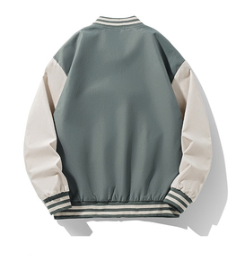 Top Quality Lightweight Custom Logo High Quality Streetwear Winter <b>Bomber</b> Letterman <b>Men</b> Leather <b>Varsity</b> <b>Jacket</b> for <b>Men</b> - Product Image 2