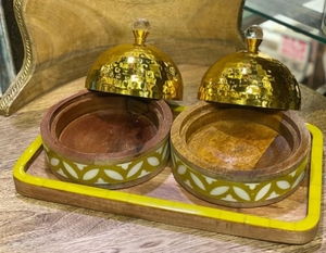 ชุดเครื่องเขียนธูปอคริลิคพร้อมถาดอะคริลิคสลักลายกระดูกทองสำหรับเป็นของขวัญเดือนรอมฎอน - Product Image 1