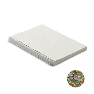 <b>A5</b> Seed Ring Sustainable Promotional Notebook Eco-Friendly Merchandising Tool - Product Image 5