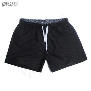 Shorts de Baño Personalizados con Logotipo para Hombre, 16 Colores, Azul Liso, Secado Rápido, Shorts Deportivos, Traje de Baño Urbano - Product Image 2