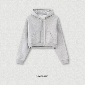 Abrigos de Otoño/Invierno para mujer al por mayor 2025 nueva moda informal suelta de lana de cordero con cremallera y capucha acolchada de algodón - Product Image 3