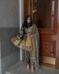 ใหม่ชุดเจ้าสาว kuchi ชุดคู่แต่งงานแบบดั้งเดิมชนเผ่าโบฮีเมียนชุดบันจาราคุณภาพสูง - Product Image 5