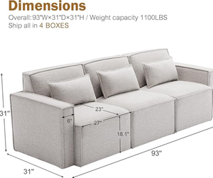 Chất lượng cao hiện đại nén cắt ghế sống Set đồ nội thất phòng khách ghế <span class=keywords><strong>sofa</strong></span> - Product Image 5