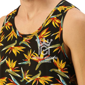 Débardeur de haute qualité pour hommes décontracté 100% coton respirant tricoté vêtements d'été à bas prix - Product Image 5