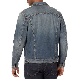 Lágrimas Denim 100% chaqueta de mezclilla chaqueta para hombre de alta calidad mejor costura colección de invierno para hombres - Product Image 6