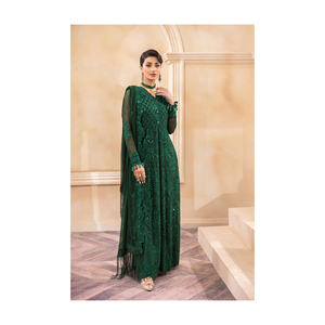 Trajes DE BODA pesados de alta calidad de primera calidad, trajes de lujo para mujeres, vestidos de lujo, comprar ropa paquistaní cosida, trajes de lujo étnicos - Product Image 5