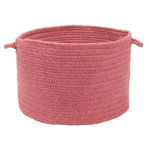 Couleur rose élégant panier en jonc de mer stockage multifonctionnel facile Portable Jute panier Table panier décoratif et poubelle avec poignées - Product Image 1