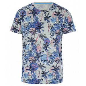 Casual Printing Tee Shirt Private Label Soft Round Neck T-Shirts with Custom Logo - Product Image 1