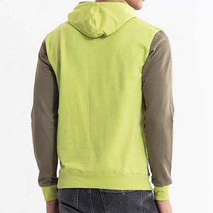 Sudaderas con capucha de algodón 100% de alta calidad para hombre, logotipo personalizado, Color de contraste sólido, teñido liso, precio de fábrica, superventas para invierno - Product Image 5