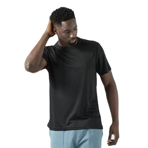 Camisetas de jersey 100% algodón para hombre al por mayor con diseño informal, ropa deportiva personalizada, camisetas de manga corta para entrenamiento físico - Product Image 4