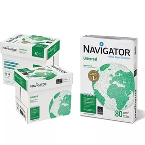 100% Woold Pulp Navigator A4 Papel de copia Color blanco 500 hojas por resma Papel de impresión/Doble papel A4 80gsm 75gsm 70gsm - Product Image 6