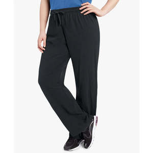 Pantaloni in Jersey di Cotone Taglia Extra Large per Donna Champion - Nero - Product Image 1