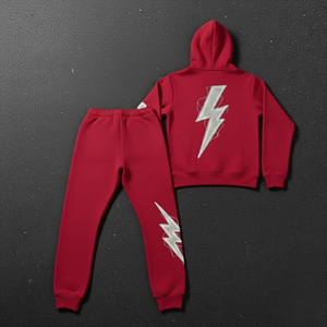 ชุดวอร์มปักลายแบบกำหนดเองสำหรับผู้ชาย ชุดกีฬาแบบต่อผ้าสไตล์วินเทจสำหรับผู้ชาย ชุดสเวตสูทปักลายแบบดิสเทรส - Product Image 2