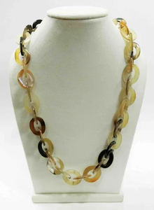 Collier en corne naturelle fait à la main pour femmes accessoire de mode de style vintage de qualité supérieure meilleur prix pour un mariage élégant - Product Image 5