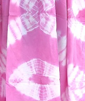 ชิโบริผ้าฝ้ายคาฟตันสีชมพูมัดย้อมพิมพ์ด้วยมือสำหรับผู้หญิงผ้าฝ้ายลำลองอย่างเป็นทางการระบายอากาศและซักได้ - Product Image 5