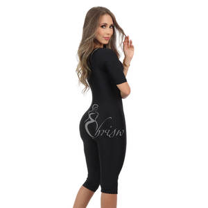 Combinaison amincissante longue à compression élevée, contrôle des bras, courbes de la guitare, spéciale <span class=keywords><strong>pour</strong></span> la chirurgie BBL, poitrine ouverte - Product Image 1