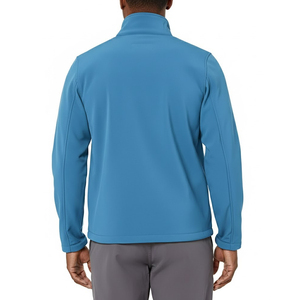 Fournisseur direct d'usine Veste softshell d'hiver pour homme 2025 Nouvelle mode Vêtements de sport Course à pied Léger Extérieur Col montant Devant - Product Image 2