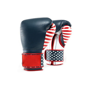 Top vente 2023 gants de boxe rouges et blancs nouvel équipement à la mode avec logo personnalisé équipement élégant pour les sports de combat - Product Image 1
