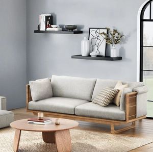 Étagères murales flottantes en bois de luxe étagère de rangement murale pour la maison hôtels salon cuisine décor fabriqué en inde 2023 - Product Image 6