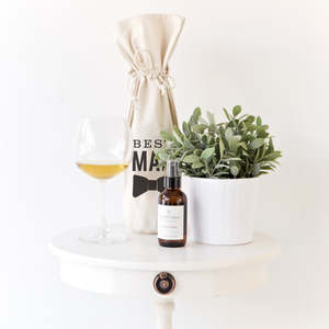 Sac à vin en toile de coton pour le témoin - Product Image 4