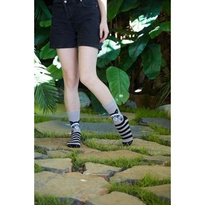 Cozy Raccoon Embroidered <b>Socks</b> Breathable <b>Warm</b> Nylon Mesh One Fits Most Disposable for Daily Use Winter Customizable Logo Girls - Product Image 3