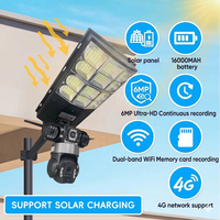 Cámara de Seguridad CCTV con Audio Bidireccional, Energía Solar, Red Inalámbrica 4G con Tarjeta SIM, Sensor de Imagen CMOS y Opción de Almacenamiento de Datos en la Nube