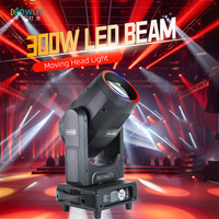 Projecteur LED Beam 300W à tête mobile, équipement d'éclairage professionnel pour scène, DJ, concerts, clubs et spectacles