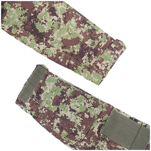 Ensemble veste et pantalon tactique d'hiver pour homme, imprimé camouflage forêt afghane, anti-frottement, durable, avec revêtement DWR - Product Image 5