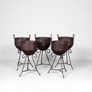 Olla de Hierro Estilo Vintage con Doble Asa, Utensilio de Cocina Metálico con Tapa de Vidrio para Uso Doméstico y en Restaurantes, Compatible con Inducción y Gas - Product Image 2