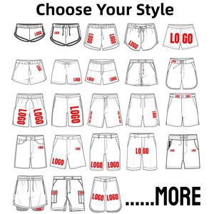 High Quality Custom logo 3D Puff Print Summer Men's Vintage Sweat <b>Shorts</b> 100% Cotton Stone Acid Wash <b>Shorts</b> for Men - Product Image 6