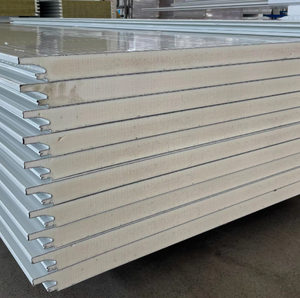 Revestimiento Metálico Exterior de PVDF Resistente a los Rayos Ultravioleta, Panel Sándwich de PU para Fachada con Alto Aislamiento Térmico para Climas Tropicales - Product Image 3