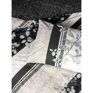 Lehlare Cotton Box Ranforce Housse de couette Double couleur anthracite - Product Image 2