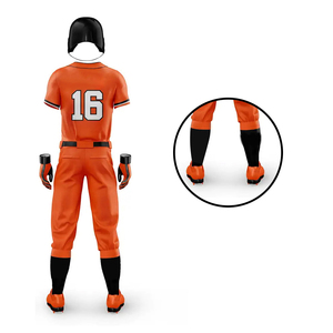Nuevo precio razonable, uniforme de béisbol transpirable de secado rápido para hombres, conjunto de uniforme de béisbol de buena calidad hecho en Pakistán - Product Image 5